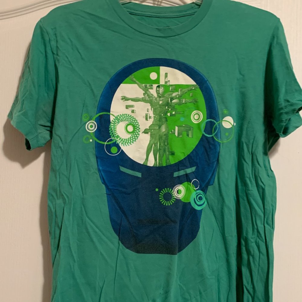 Iron Man Helmet  Tee
